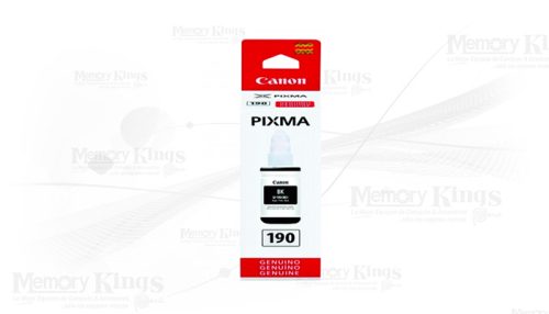 Botella de TINTA CANON GI-190 Black 135ml.