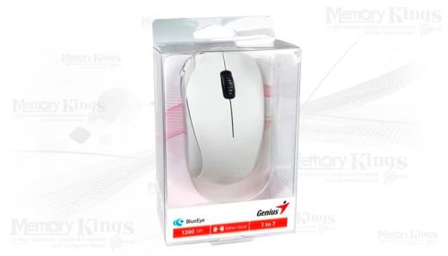 MOUSE GENIUS NX-7000 WIRELESS WHITE