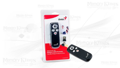 PRESENTADOR Wireless GENIUS Media Pointer 100 nano