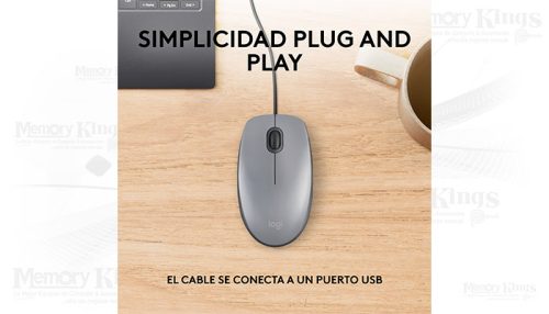 MOUSE LOGITECH M110 SILENT SILVERLOGITECH M110 SILENT