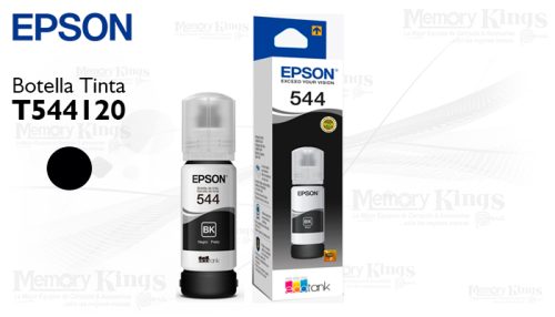 Botella de TINTA EPSON 544 Black 65ml