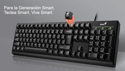 TECLADO GENIUS SMART KB-100 USB BLACK