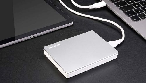 DISCO DURO USB-C 4TB TOSHIBA CANVIO FLEX