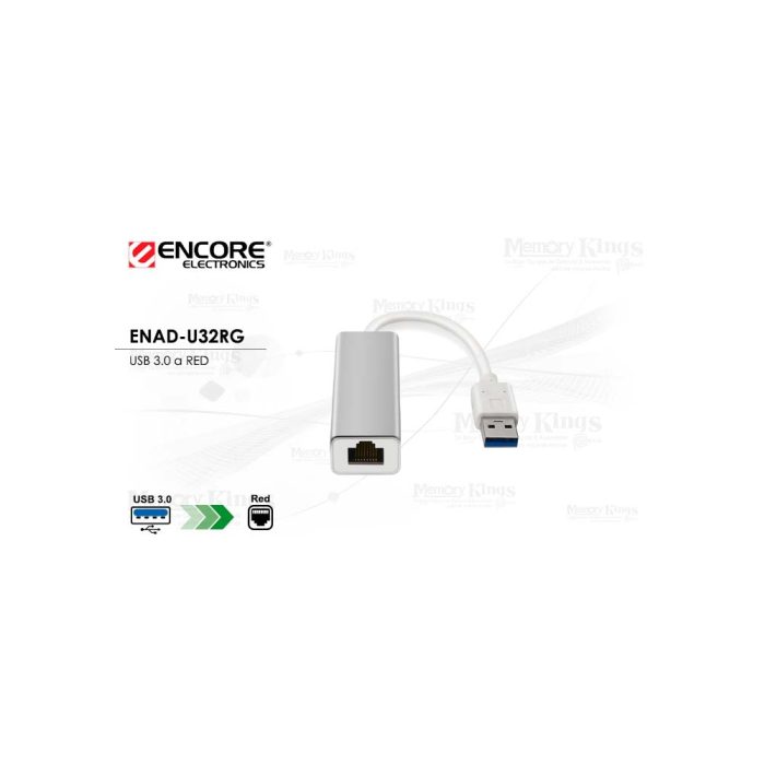 ADAPTADOR USB 3.0 a RED ENCORE ENAD-U32RG