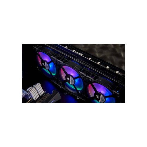 COOLER CASE 140MM CORSAIR LL140 RGB 2IN1 BLACK