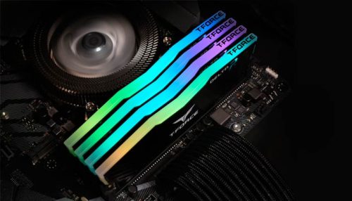 MEMORIA DDR4 8GB 3200 CL16 T-FORCE DELTA RGB BLACKDDR4 8GB 3200
