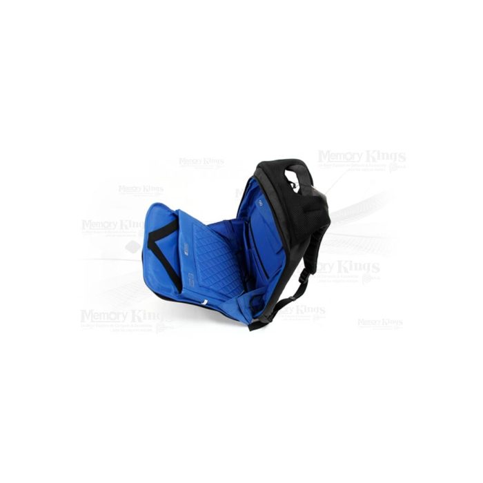 MOCHILA 15.6 ZOM ZB-A570GR USB DARK GREY de Lujo
