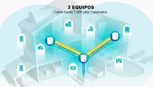 ROUTER TP-LINK Mesh Deco X60(PAQx3) AX5400 2BAND