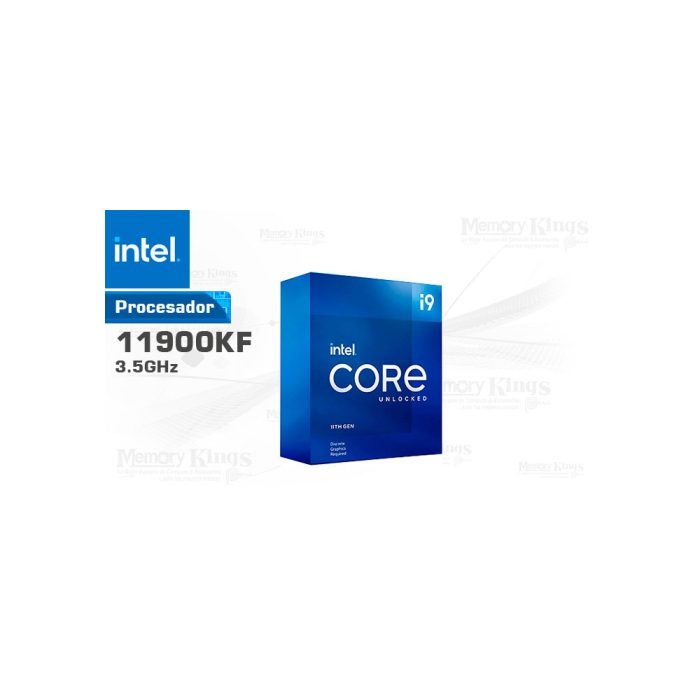 Procesador INTEL Core i9-11900KF 5.30GHZ 16MB 1200