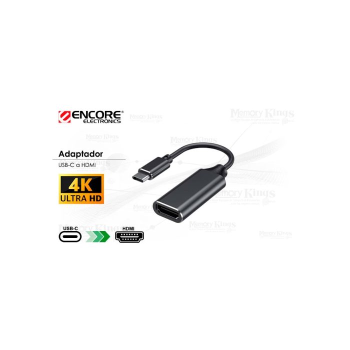 ADAPTADOR USB-C a HDMI ENCORE 4K|2K ENAD-U3CH