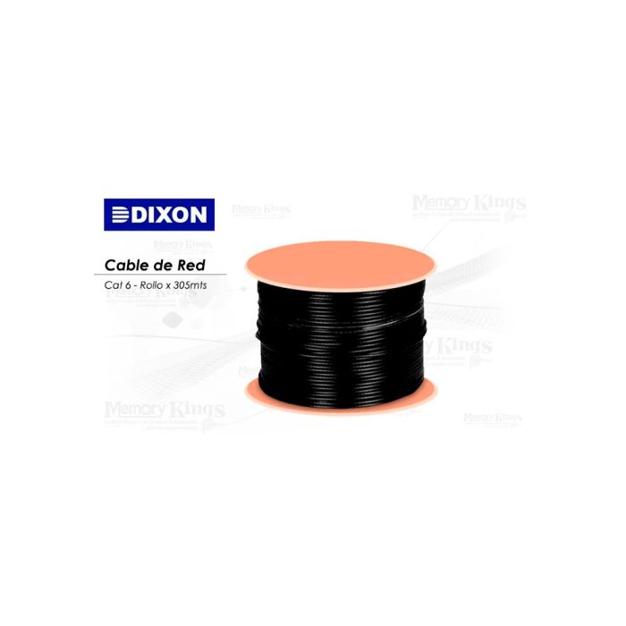 CABLE RED CAT-6 305mts DIXON 9067 Exterior
