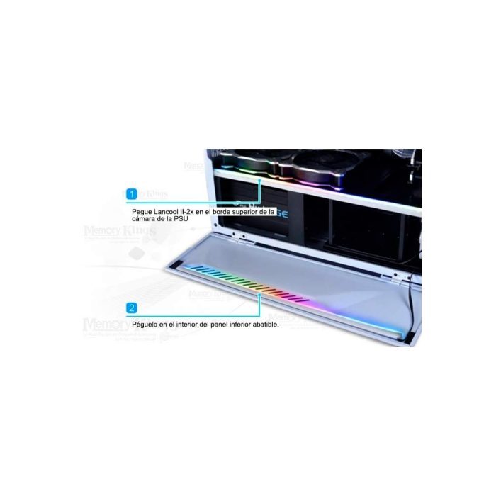 ILUMINACION inteligente ARGB LIAN LI LANCOOL II-2X