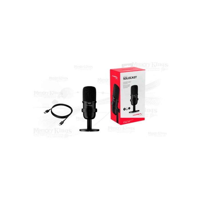 MICROFONO HYPERX SoloCast PC|PS Black
