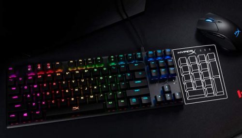TECLADO Gaming HYPERX Alloy Origins Core RGB Red