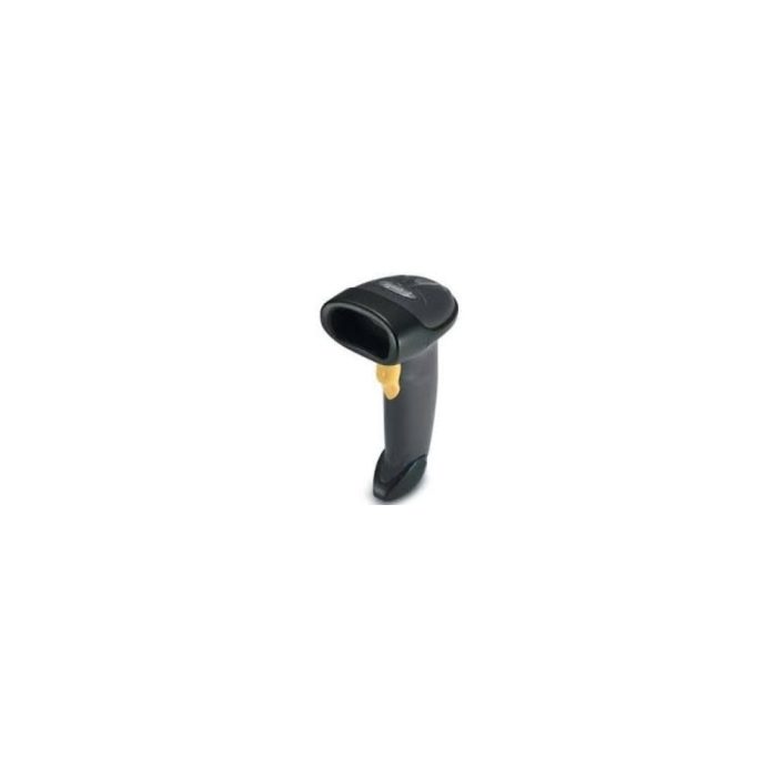 Zebra LS2208 - Lector de códigos de barra 1D (códigos lineales), cableado ,rango estándar. Incluye cable USB y soporte