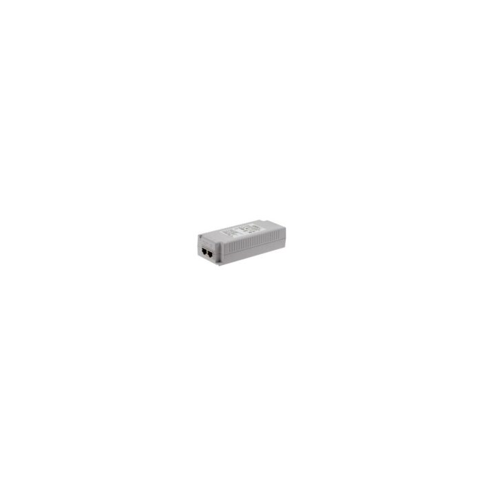AXIS T8134 60 W Midspan - Inyector PoE 60 watts, hasta 2 veces IEEE 802.3at, 10/100/1000 Mbps, 100 a 240 VAC
