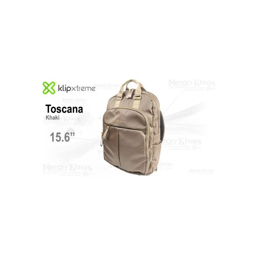MOCHILA 15.6 KLIP XTREME Toscana KNB-468KH KHAKI
