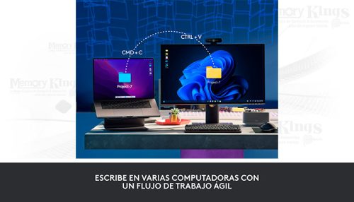TECLADO LOGITECH MX MECHANICAL MINI ILUMINATED BLACK Bluetooth&Wireless