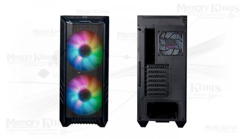 CASE Mid Tower COOLER MASTER HAF 500P ARGB BLACK