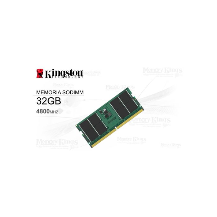 MEMORIA SODIMM DDR5 32GB 4800 CL40 KINGSTON KCP548SD8-32