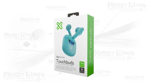 AURICULAR BT KLIP XTREME TouchBuds KTE-006 AQUA