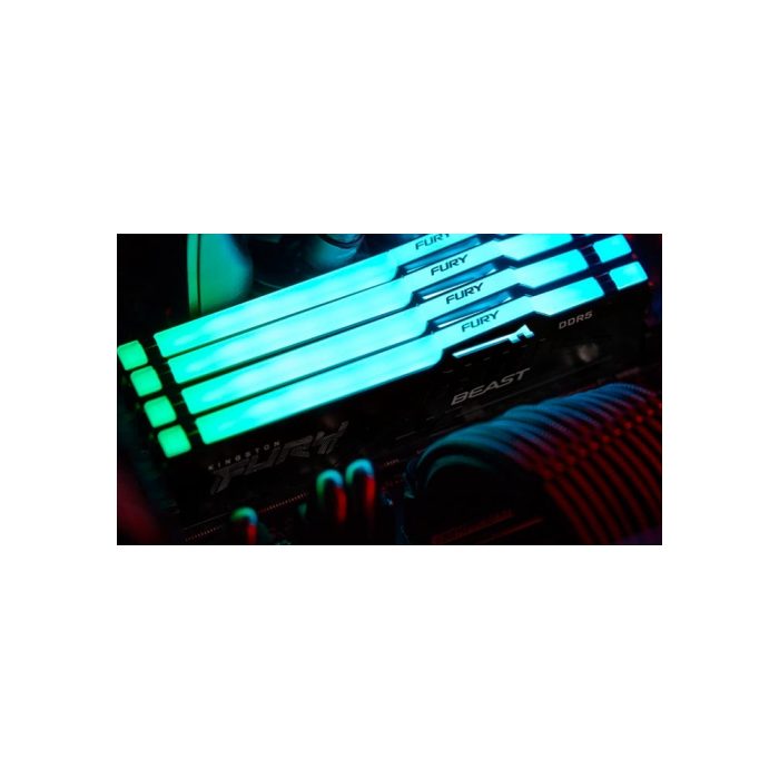 MEMORIA DDR5 32GB 4800 CL38 FURY BEAST RGB BLACK