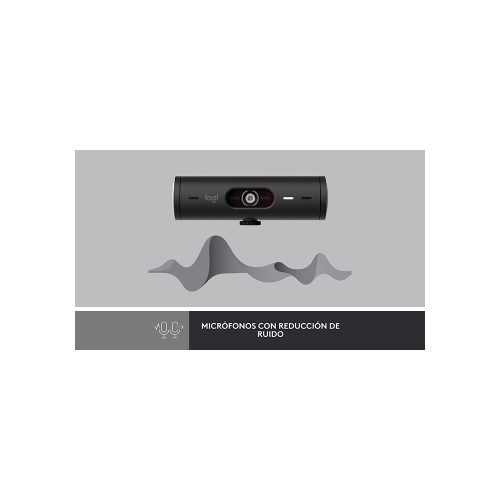 CAMARA WEBCAM LOGITECH BRIO 500 FHD USB-C BLACK
