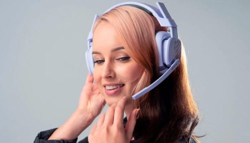 AURICULAR Gaming ASTRO A10 G2 MULTI-PLATFORMA LILA