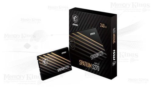 UNIDAD SSD 2.5 SATA 240GB MSI SPATIUM S270