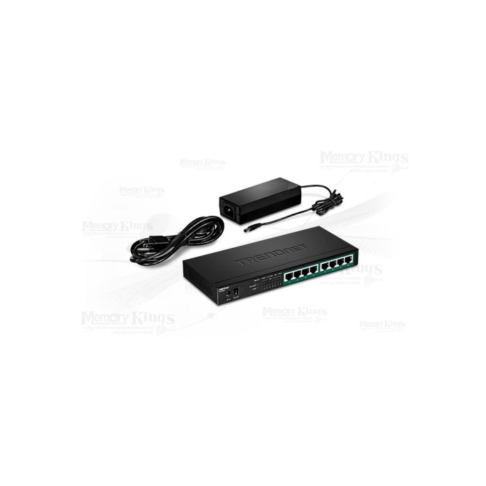 SWITCH GbE 8pt TRENDNET TPE-TG84 8pt-PoE (120w)