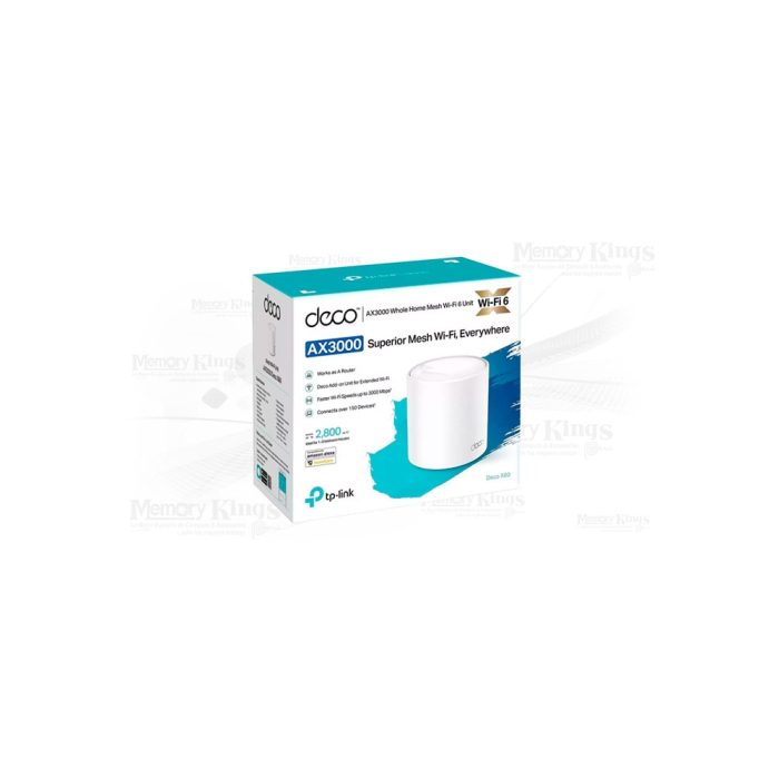 ROUTER TP-LINK Mesh Deco X60(PAQx1) AX5400 2BAND