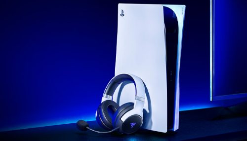 AURICULAR Gaming RAZER KAIRA PRO PS5 HYPERSENSE SMARTSWITCH CHROMA WHITE Bluetooth&Wireless