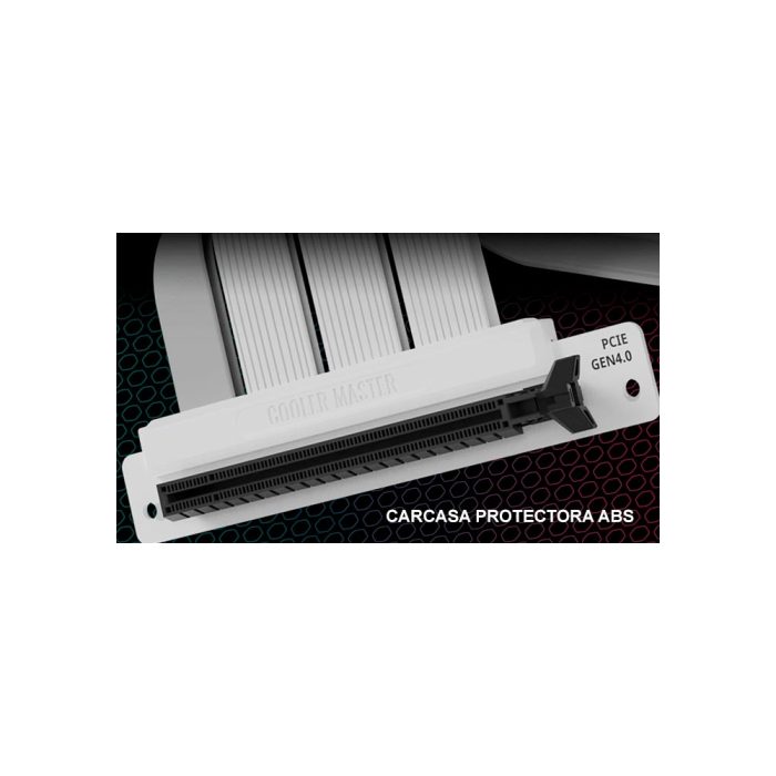 CABLE VIDEO COOLER MASTER PCIe 4.0x16 300MM White