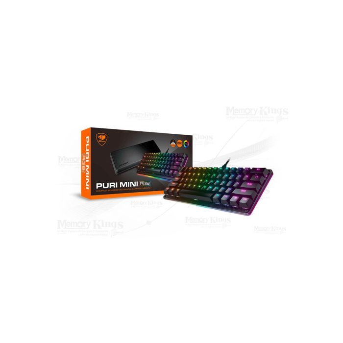 TECLADO Gaming COUGAR PURI MINI RGB - MECANICA