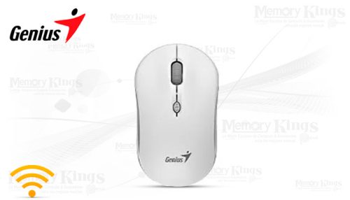 TECLADO+MOUSE GENIUS LUXEMATE Q8000 WIRELESS WHITE