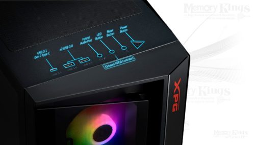 CASE Mid Tower XPG CRUISER 4FAN BLACK