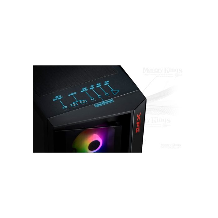 CASE Mid Tower XPG CRUISER 4FAN BLACK