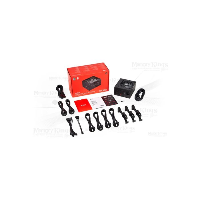 FUENTE 1000W 80plus PLATINUM XPG CYBERCORE FM
