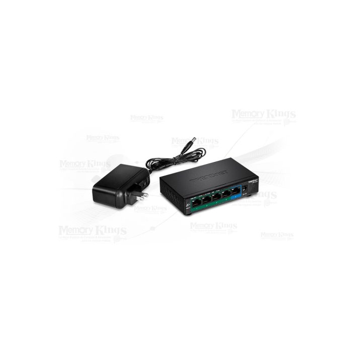 SWITCH GbE 5pt TRENDNET TPE-TG52 4-PoE