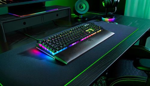 TECLADO Gaming RAZER BLACKWIDOW V4 SW YELLOW