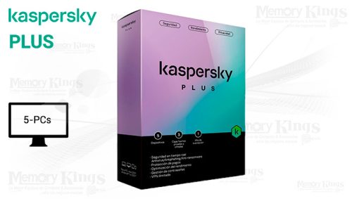ANTIVIRUS KASPERSKY PLUS 5PCs Caja