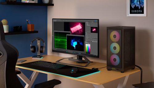 CASE Mini Tower CORSAIR 2000D RGB AIRFLO Mini ITX BLACK