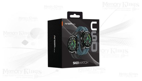 RELOJ SMART ARGOMTECH SKEI WATCH C60BK 2-correas