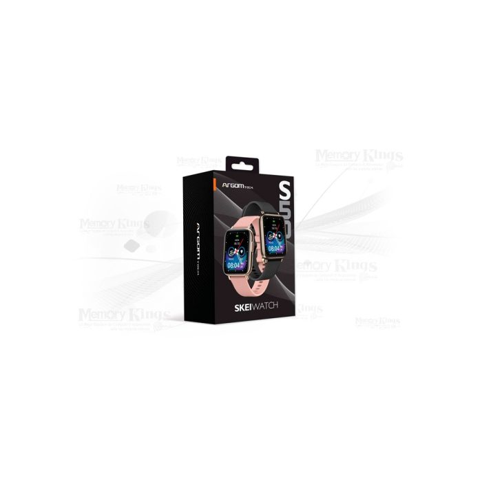 RELOJ SMART ARGOMTECH SKEI WATCH S50RG 2-correas