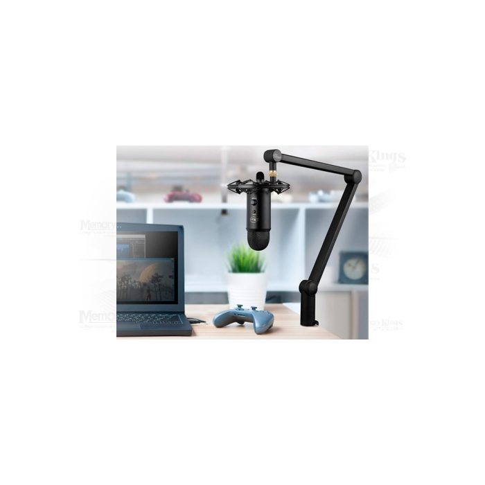 MICROFONO BLUE YETICASTER + RADIUS III USB BLACK