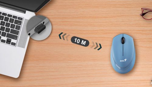 MOUSE GENIUS NX-7009 ERGO WIRELESS BLUE