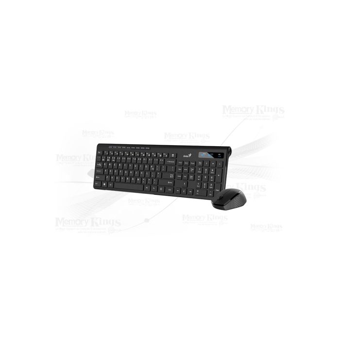 TECLADO+MOUSE GENIUS SLIMSTAR 8230 BLUETOOTH WIRELESS BLACK