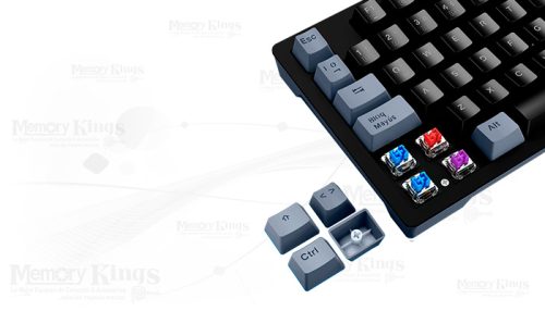 TECLADO Gaming ANTRYX MK-840L MECANICO TKL SW PURPLE RGB BLACK