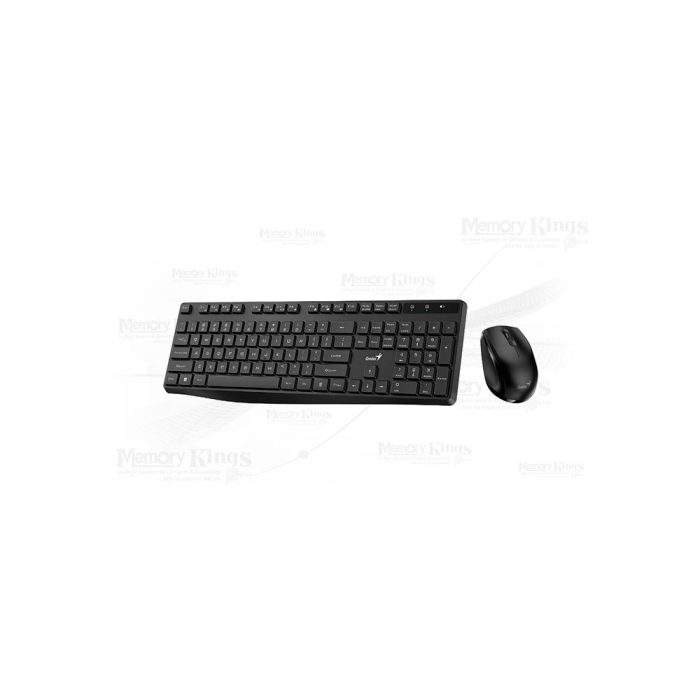 TECLADO+MOUSE GENIUS KM-8206S WIRELESS BLACK