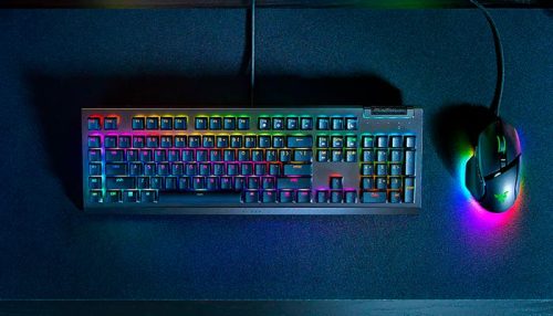 TECLADO Gaming RAZER BLACKWIDOW V4 X MECANICO